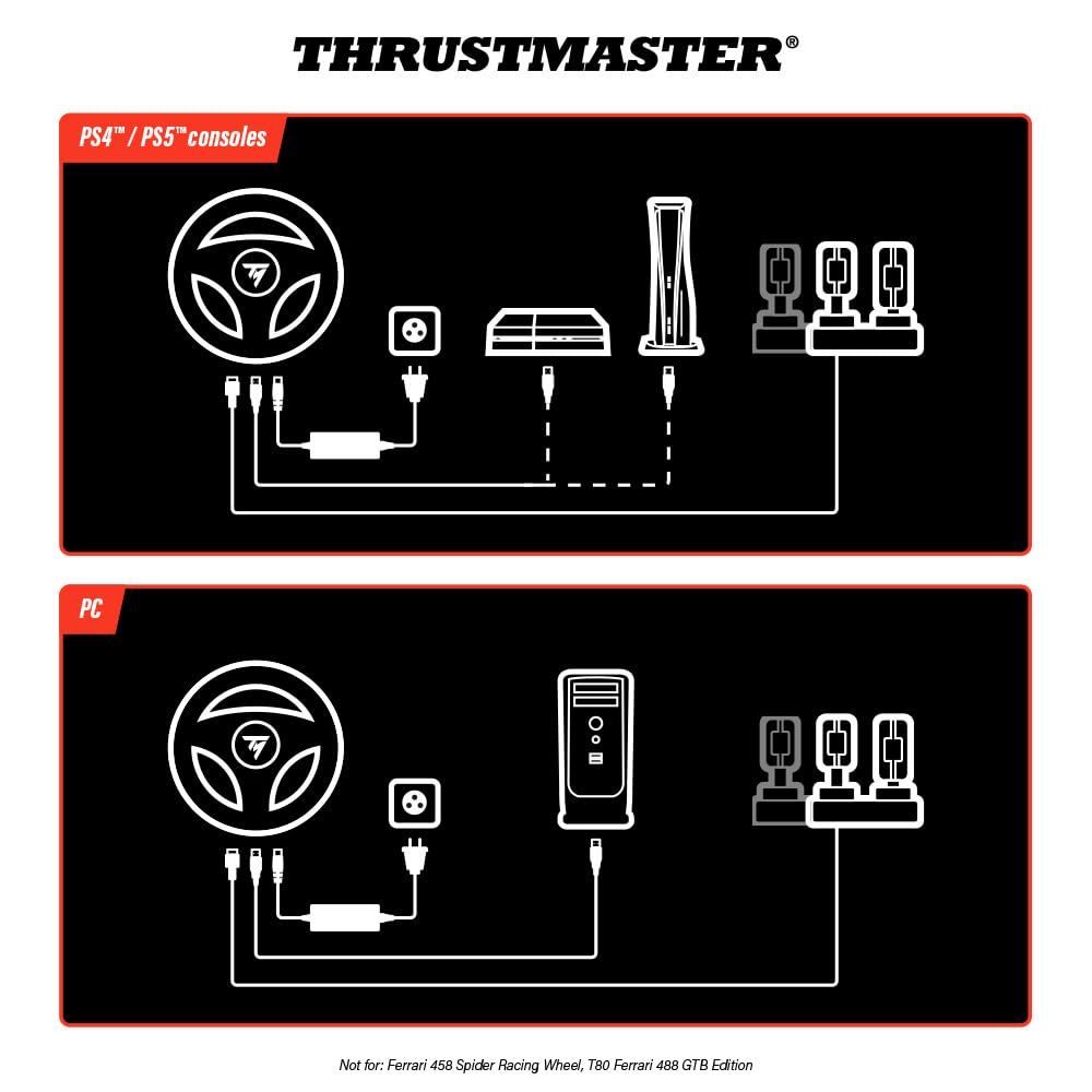 Volante Thrustmaster T248 Force Feedback ( PS5 - /PS4/PC) Volante Thrustmaster T248 Force Feedback ( PS5 - /PS4/PC)